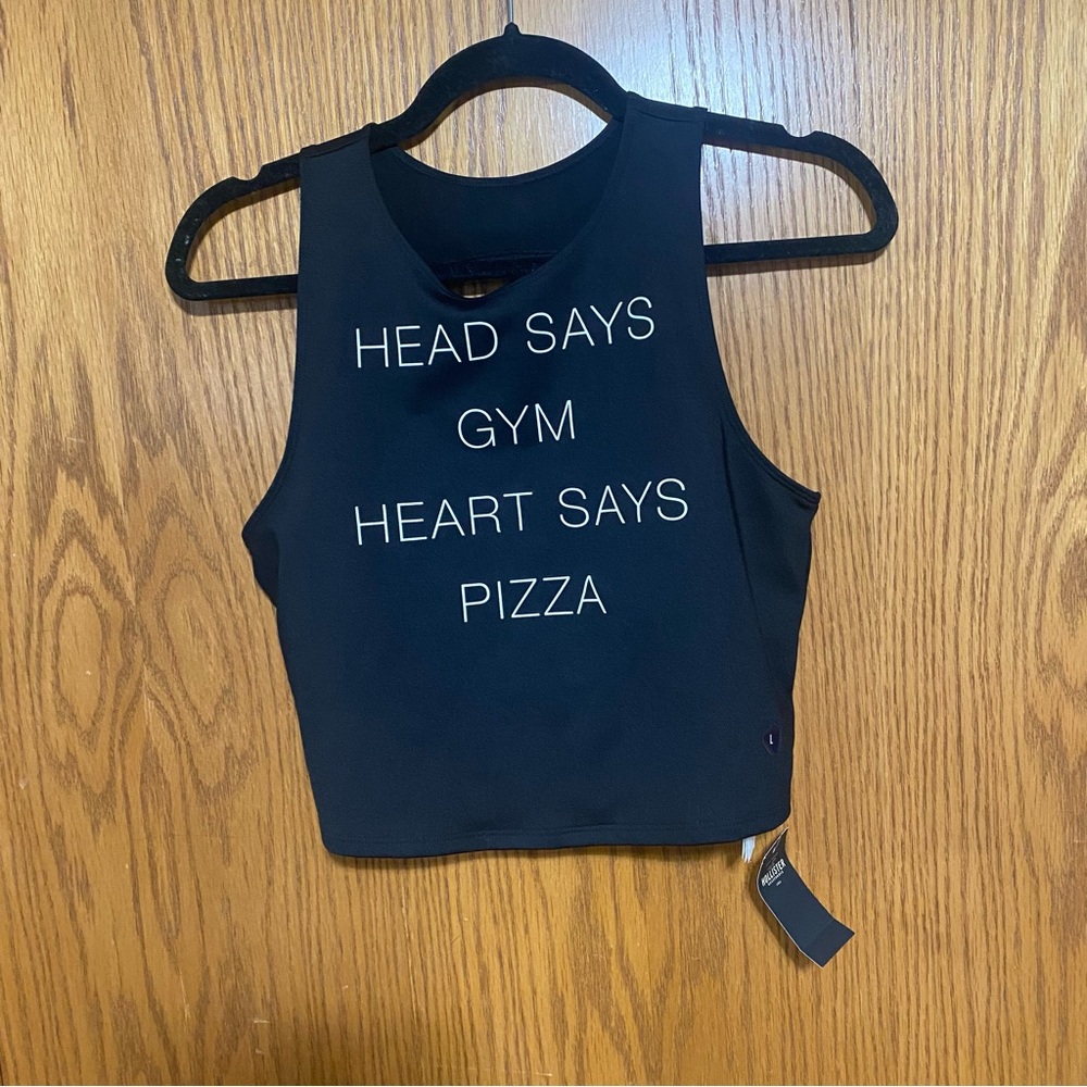 Open Back Crop Tank